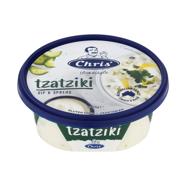 ChrisÃ¢â‚¬â„¢ Tzatziki Dip & Spread 200g (highest price)