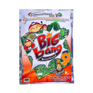Taokaenoi Big Bang Grilled Seaweed Squid Flavour 50g