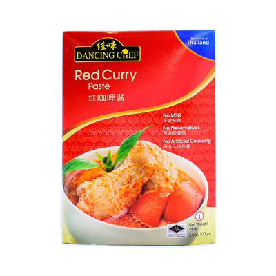 Dancing Chef Red Curry Paste 100g