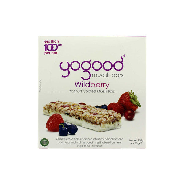 Yogood Wildberry Yogurt Coated Muesli Bars 138g (highest price)