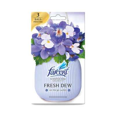 Farcent Fresh Dew Scented Bag Value Pack 10g x 4