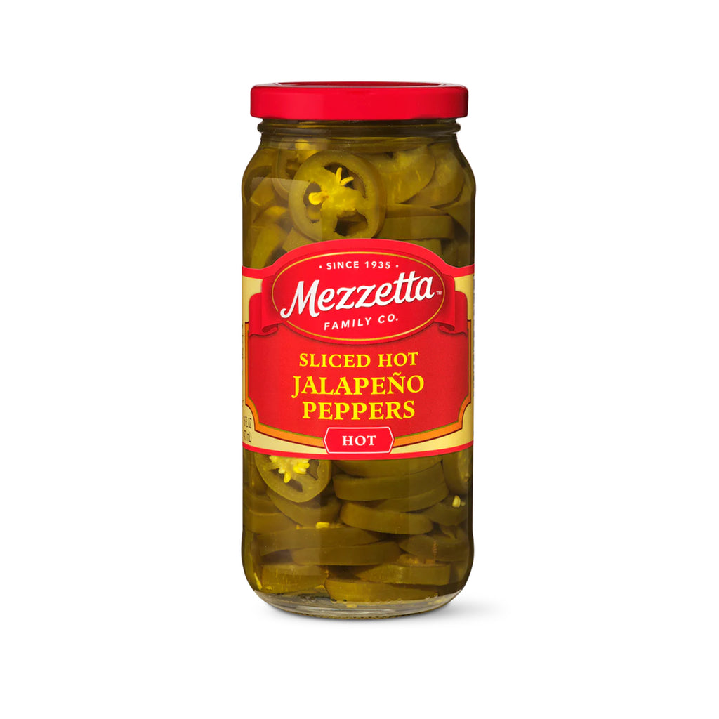 Mezzetta Deli-Sliced Hot Jalapeno Peppers 473ml