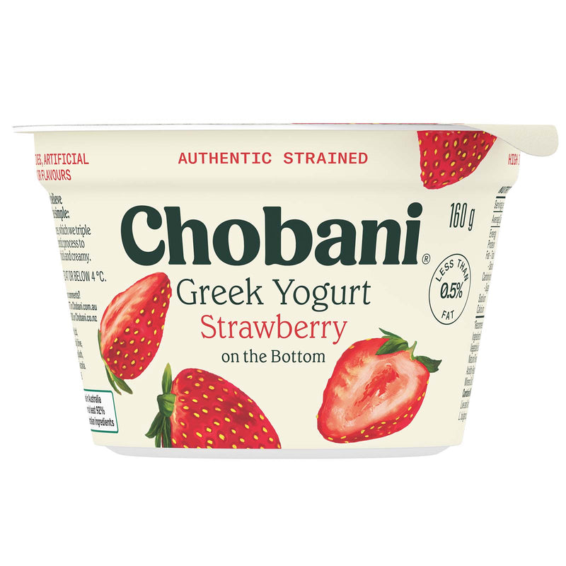 Chobani Strawberry Yogurt 160g