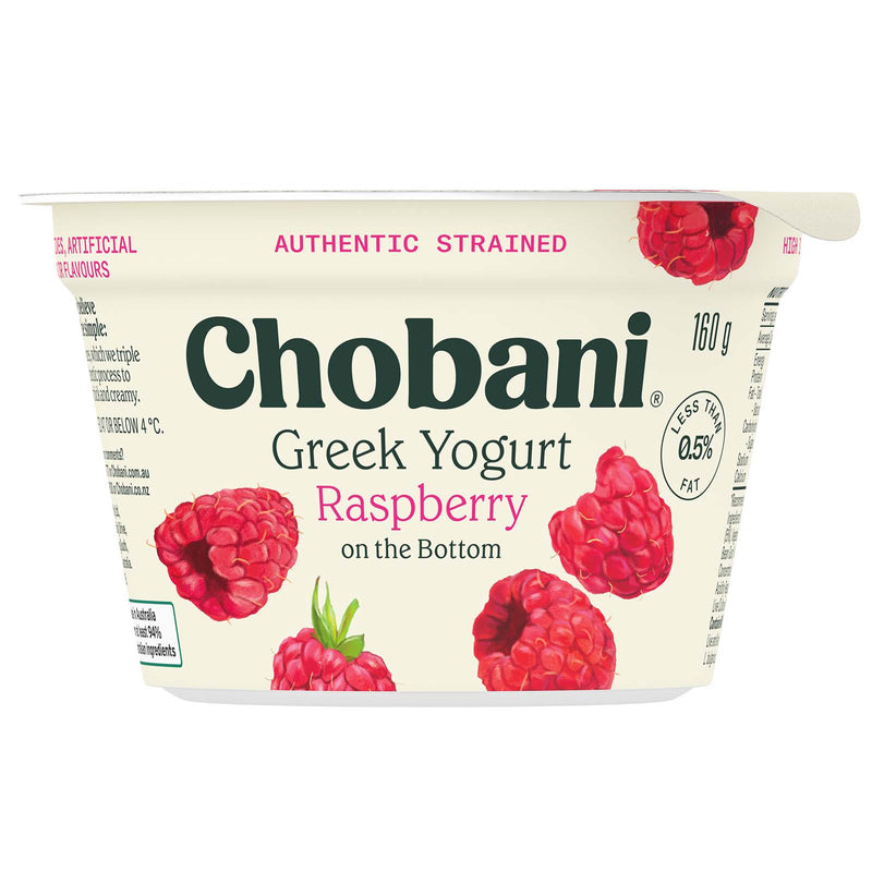 Chobani Raspberry Yogurt 160g