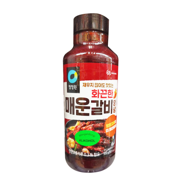 [NON-HALAL] Daesang Korean Hot and Spicy Galbi Marinade Sauce 500g (highest price)
