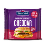 Emborg American Cheddar Slices Cheese 200g