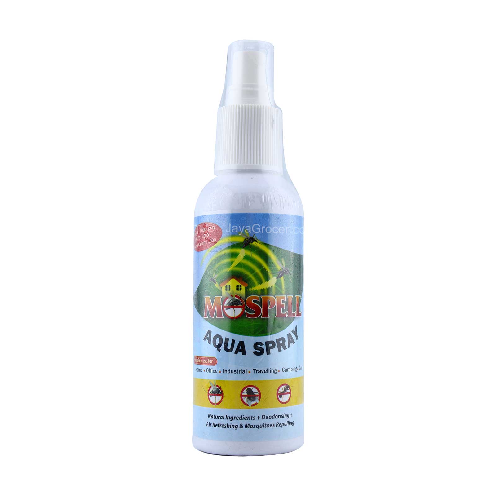 Mospell Aqua Spray Mosquito Repellent 120ml – Jaya Grocer | The Starling