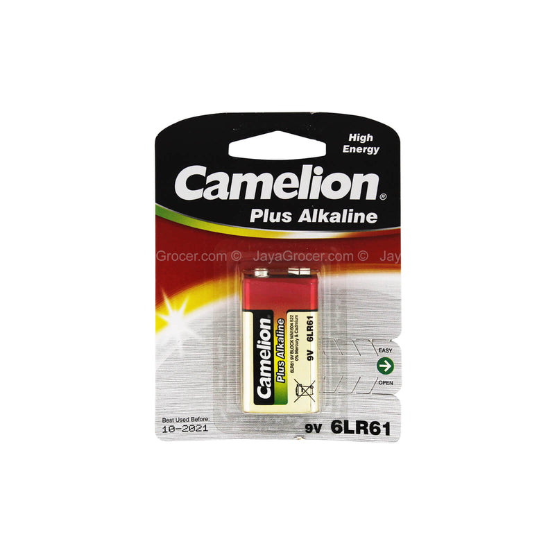 Camelion Plus Alkaline 9V Block Battery 1pack