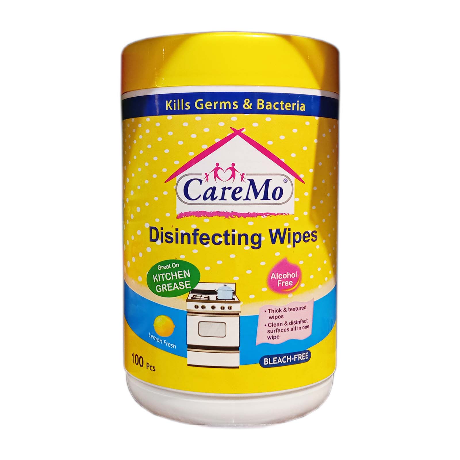 Caremo Disinfecting Wipes 100pcs/pack