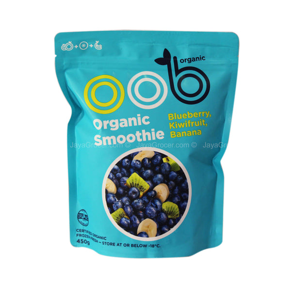 OOB Organic Smoothie Blueberry, Kiwifruit & Banana Fruits 450g (highest price)