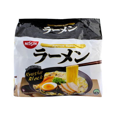 Nissin Kyushu Black Japan Ramen Instant Noodle 105g x 5