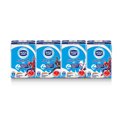Dutch Lady Milky Marvel Full Cream UHT Milk 125ml x 4