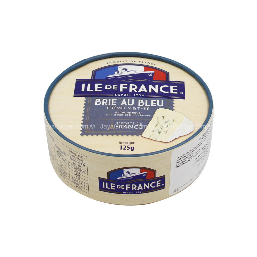 Ile De France Petit Brie Bleu 125g