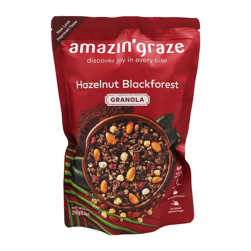 Amazin's Graze Hazelnut Blackforest Granola 250g