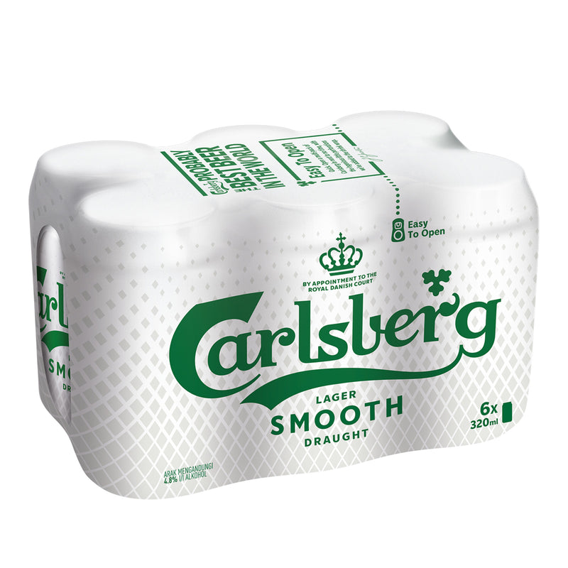 Carlsberg Smooth Draught Can 320ml