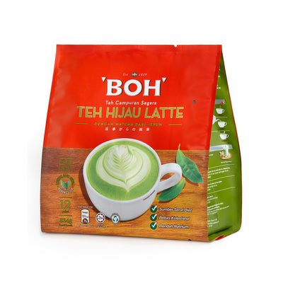 Boh Green Tea Latte 27g x 12