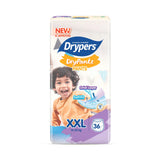 Drypers Drypantz Extra Extra Large Baby Diaper 36pcs/pack