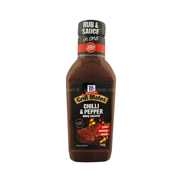 McCormick Grill Mates Chilli and Pepper BBQ Sauce 500g (highest price)