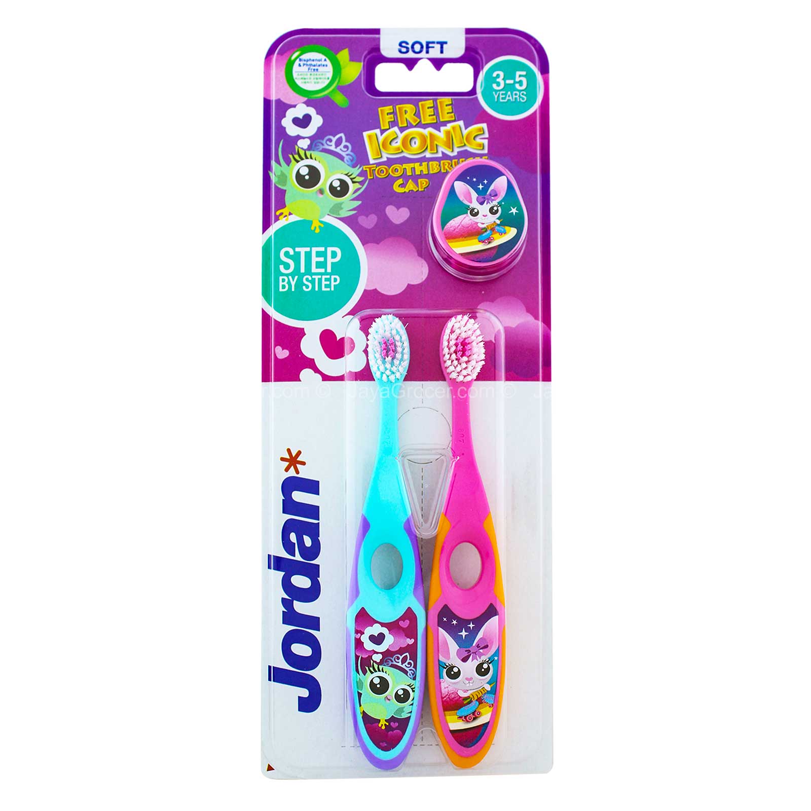 Jordan Step 2 Kids Soft Toothbrush 1pack