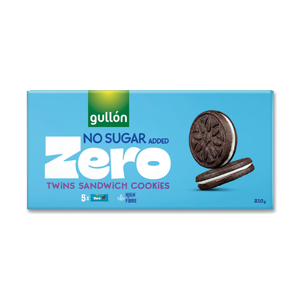 Gullon No Sugar Added Twins Cocoa Sandwich Cookies 210g