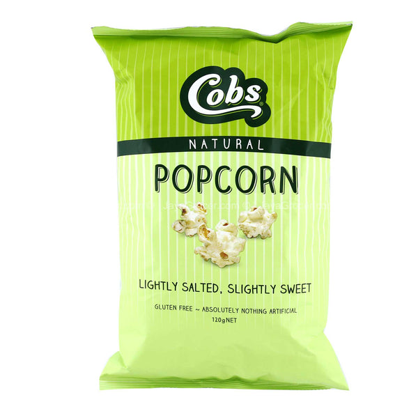 Cobs Natural Popcorn Lightly Salted, Slight Sweet 120g (highest price)
