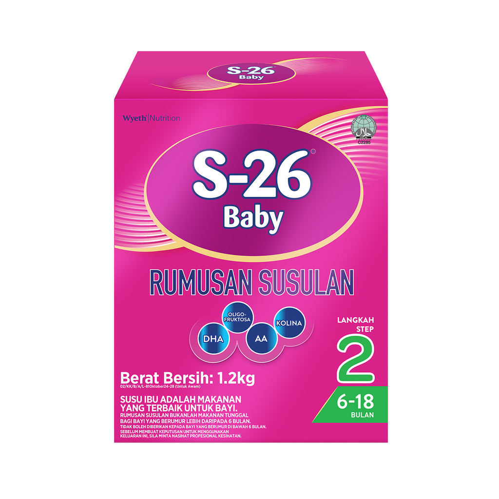 Wyeth S-26 Promil Follow-up Formula Step 2 Milk Powder 1.2kg