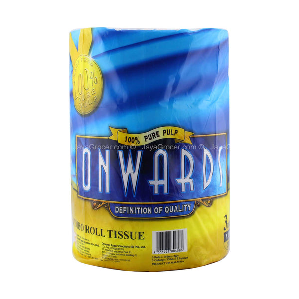 Onwards Jumbo Toilet Tissues 150pcs x 3 (highest price)