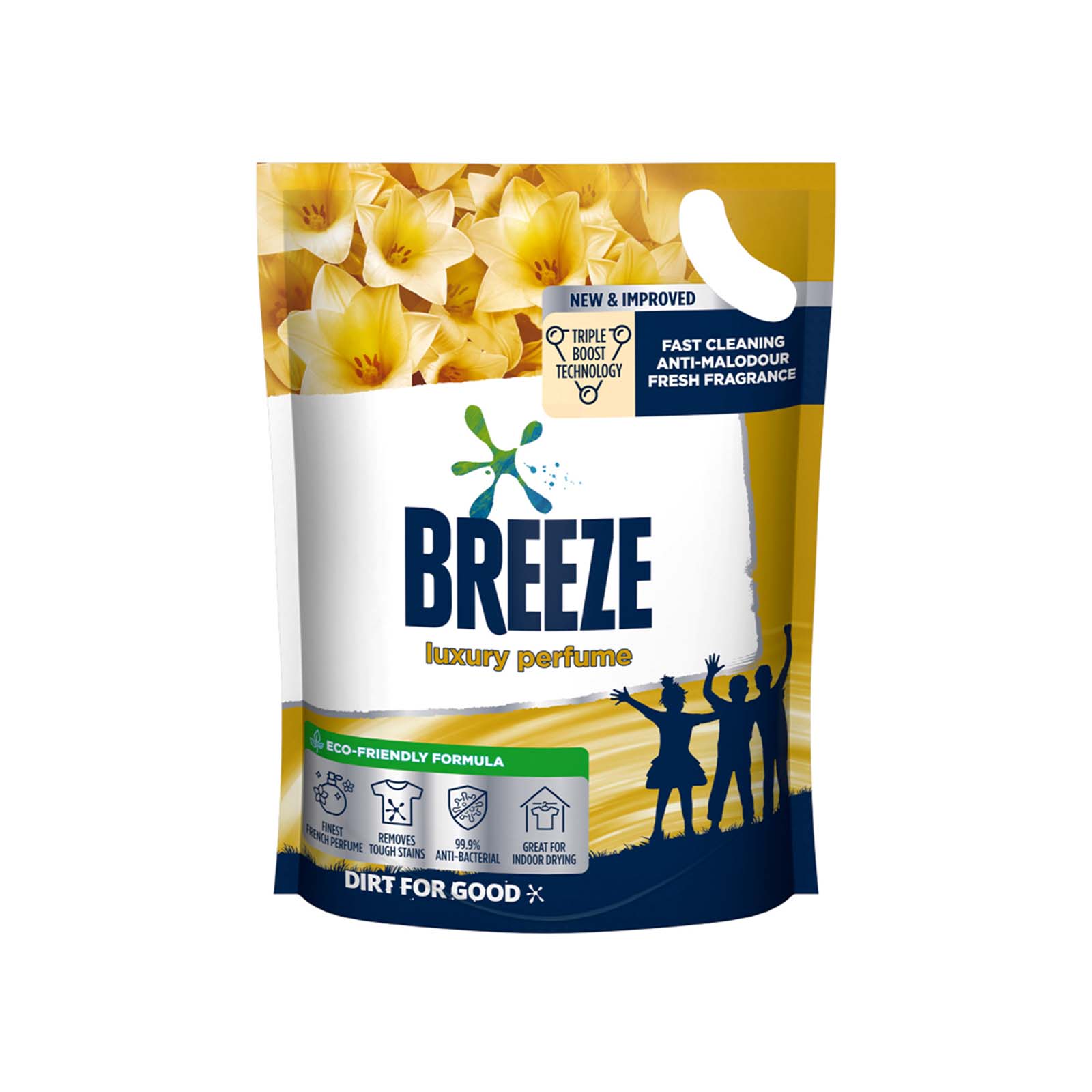 Breeze Detergent Luxury Perfume Refill Pack 1.5kg