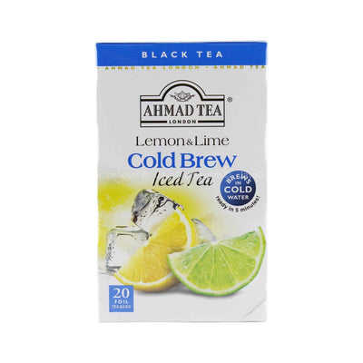 Ahmad Tea Lemon & Lime Cold Brew Iced Tea 20pcs/pack