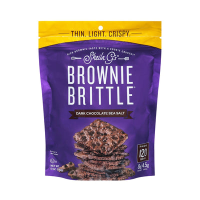Sheila Gs Brownie Brittle Dark Chocolate Sea Salt 142g