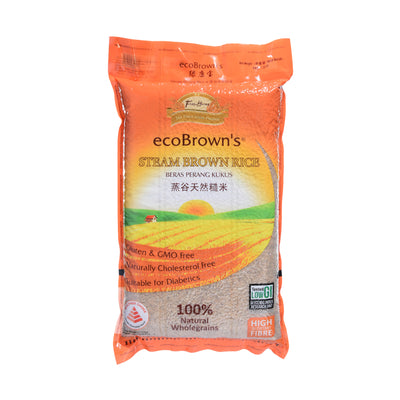 Ecobrowns Steam Brown Rice 5kg