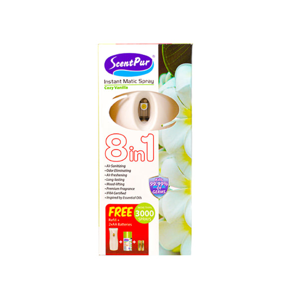 Scent Pur 8-in-1 Instant Matic Spray Set Vanilla 1 unit (highest price)