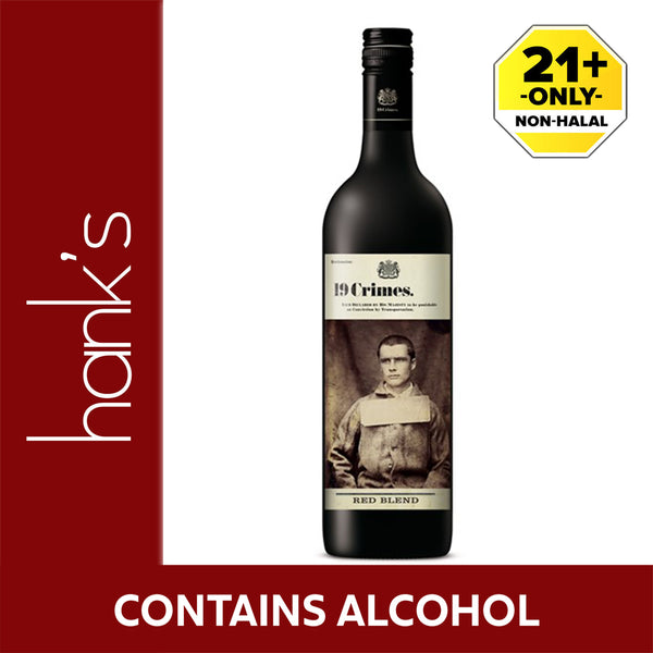 19 Crimes Red Blend Wine 750ml (highest price)