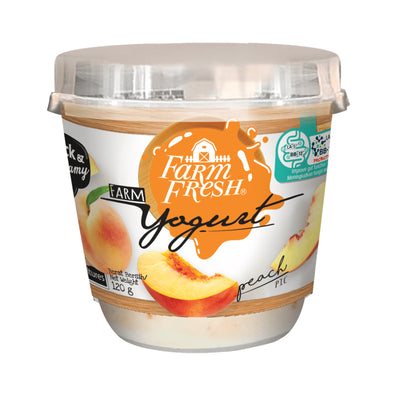 Farm Fresh Peach Yogurt 120g