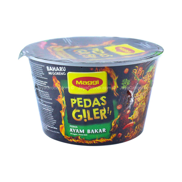 Maggi Pedas Giler Perencah Ayam Bakar Instant Noodle Bowl 98g (highest price)