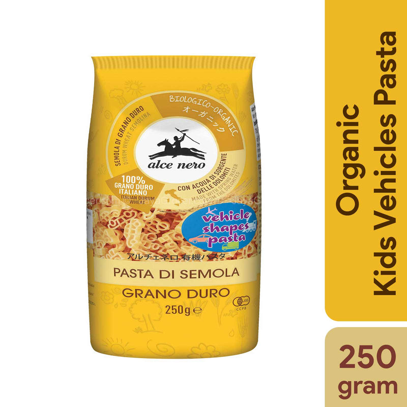 Alce Nero Organic kids vehicules pasta 250g