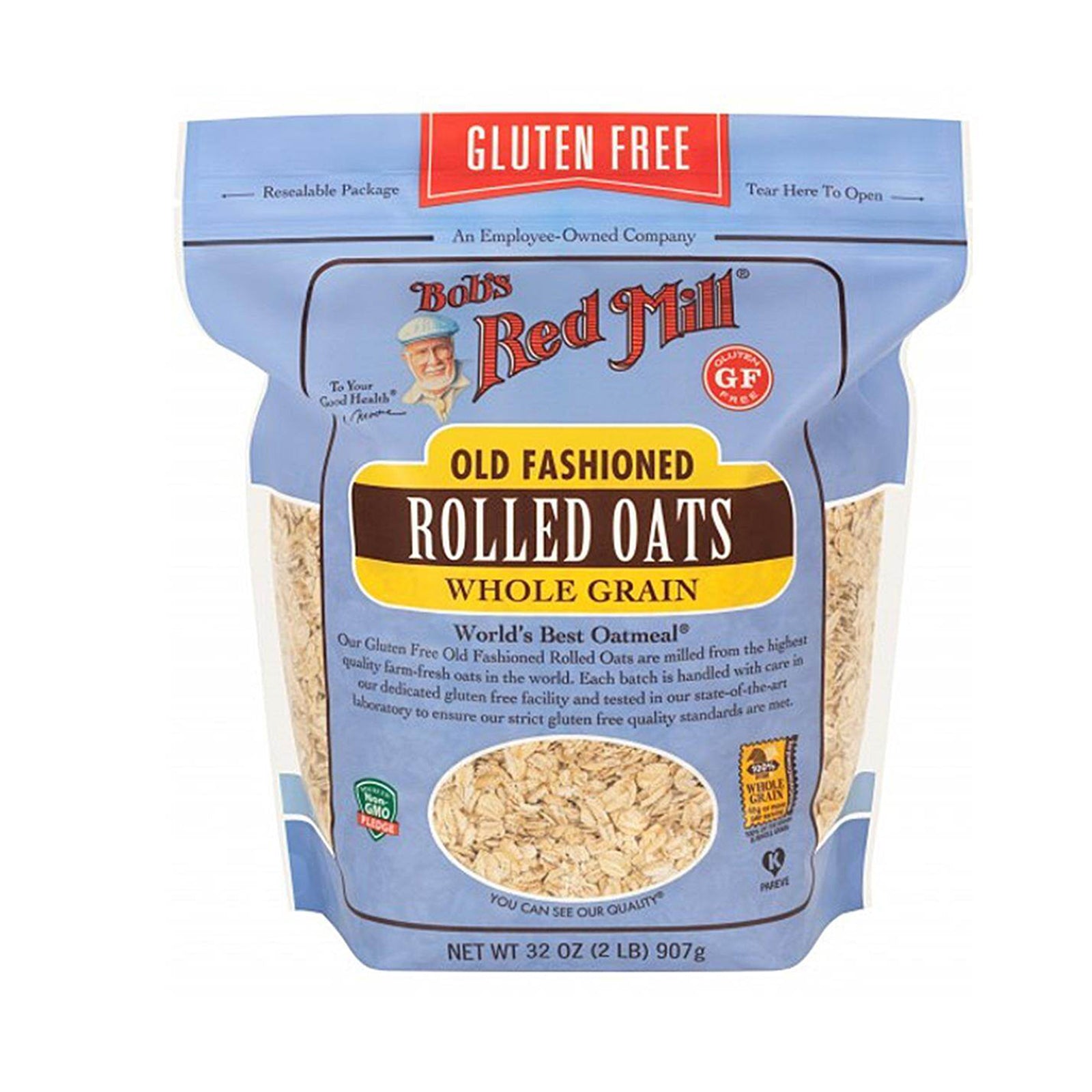 Bob's Red Mill Gluten Free Old Fashioned Rolled Oats 907g