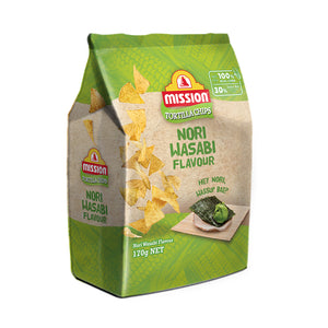 Mission Nori Wasabi Flavoured Tortilla Chips 170g