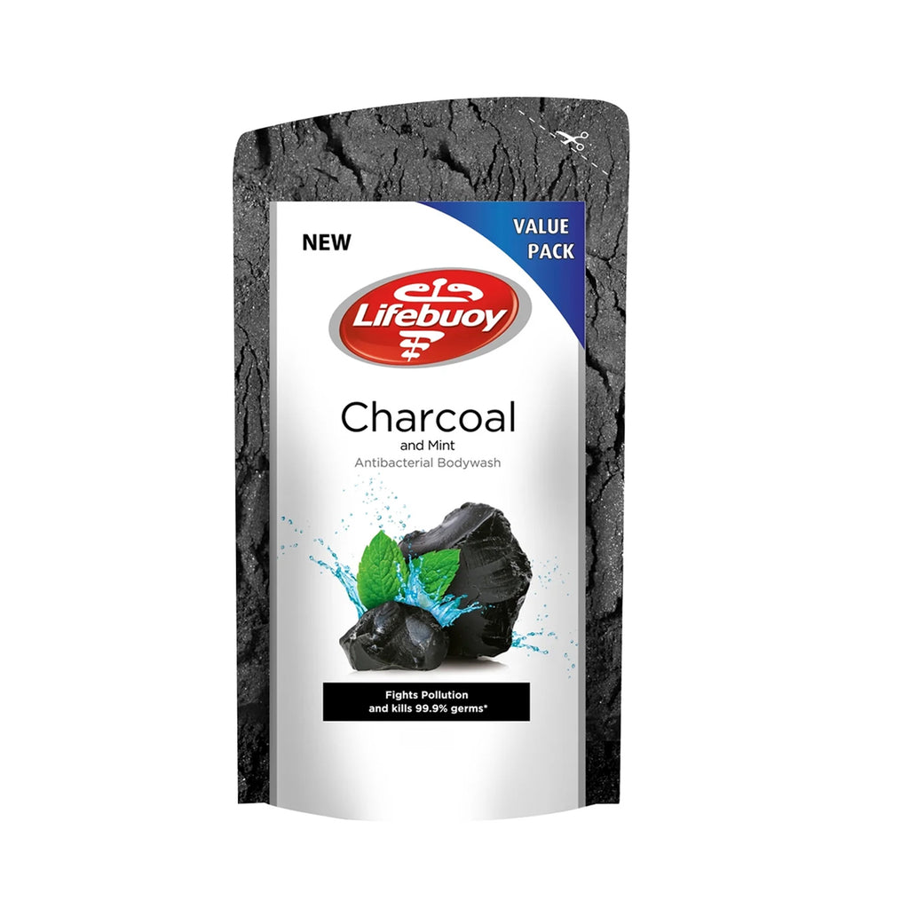 Lifebouy Charcoal Mint Shower Gel Refill 850ml