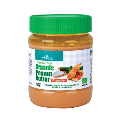 Etblisse organic crunchy peanut butter b/salt 350g