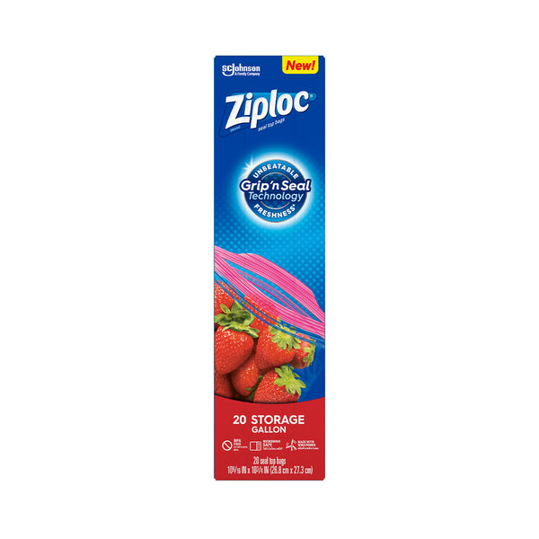 Ziploc Storage Gallon Bags 20pcs/pack (highest price)