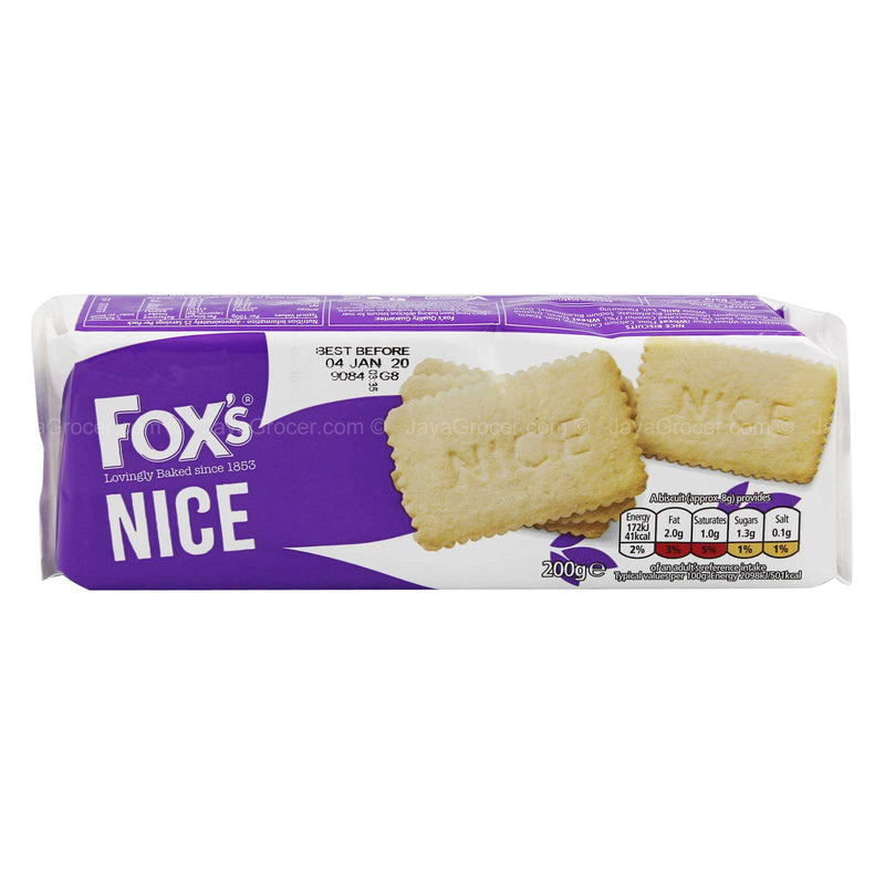 Foxs Nice Biscuits 200g