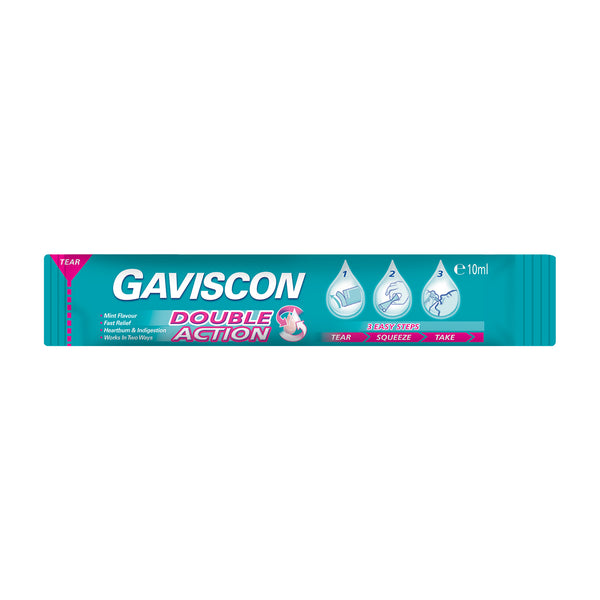 Gaviscon Double Action Liquid Sachet 10ml x 5 (highest price)