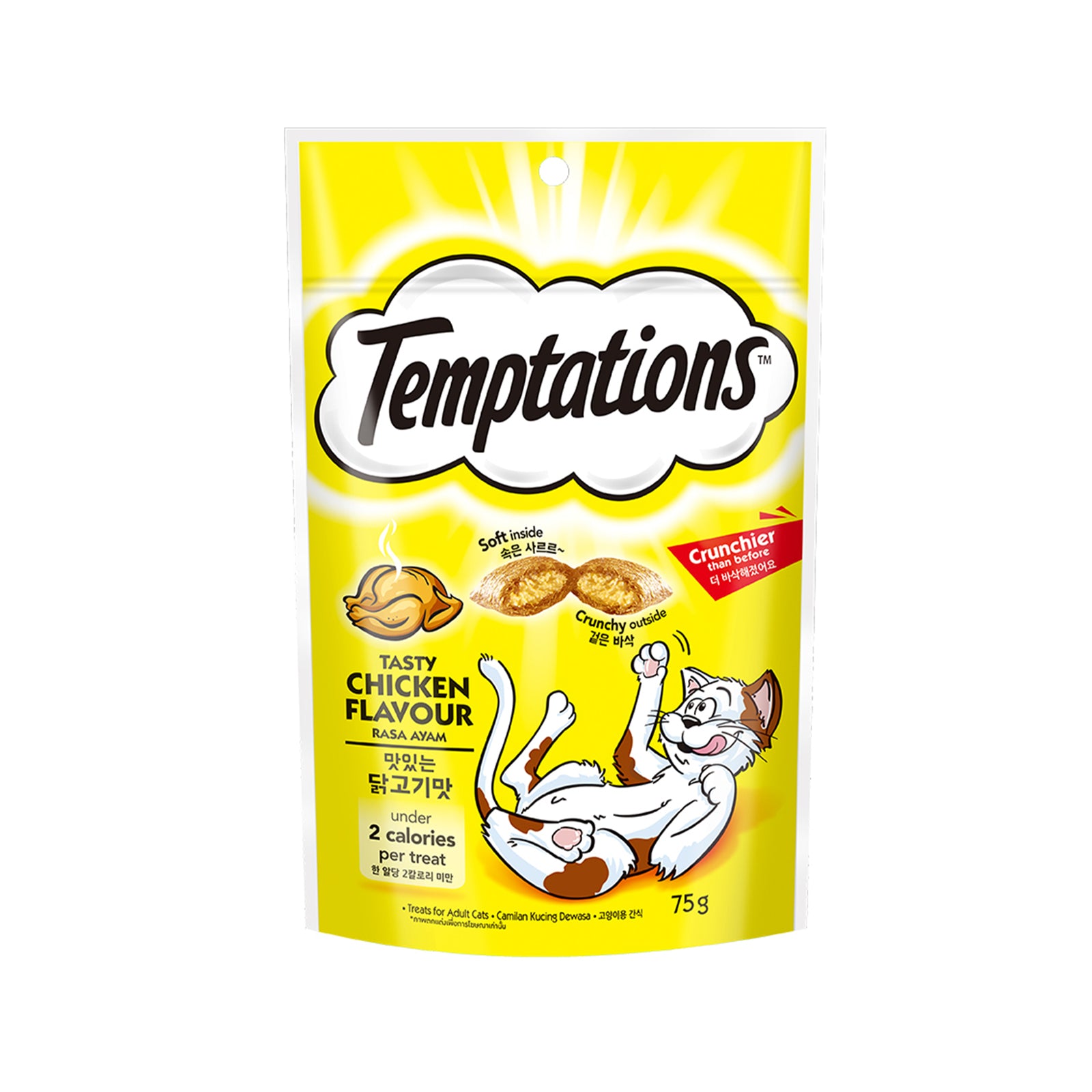 Temptations Tasty Chicken Flavour 75g