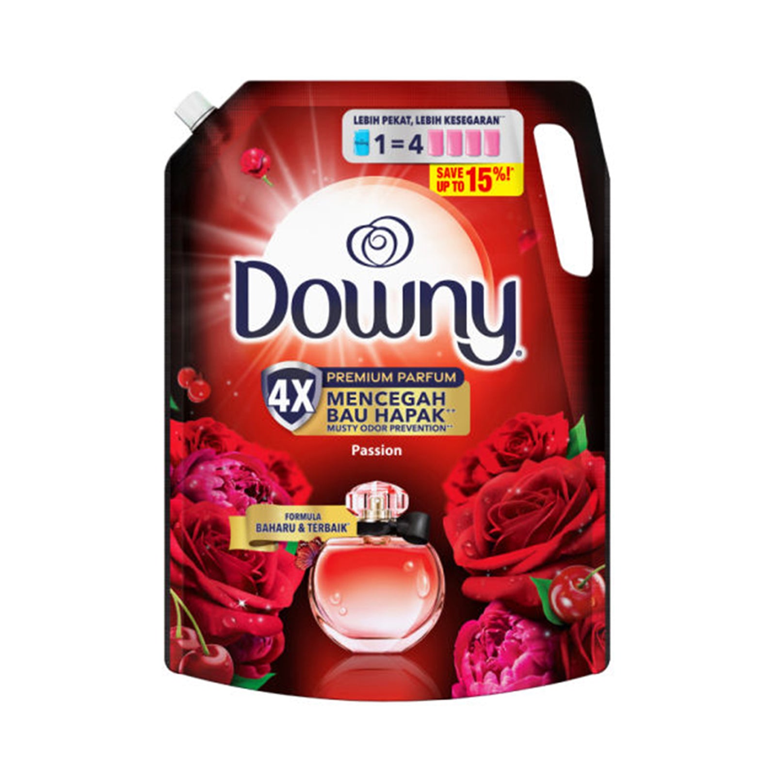 Downy Premium Parfum Passion Fabric Softener Refill 2L