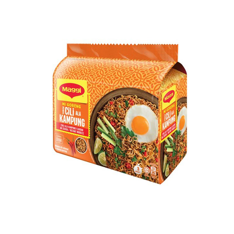 Maggi Mi Goreng Cili Ala Kampung Instant Noodle 78g x 5