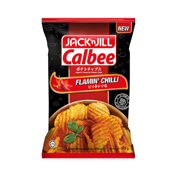 Jack And Jill Calbee Flamin Chilli 170g (highest price)