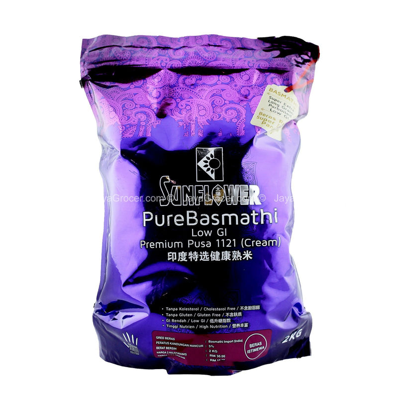 Sunflower Pure Basmathi Premium Pusa 1121 (Cream) 2kg