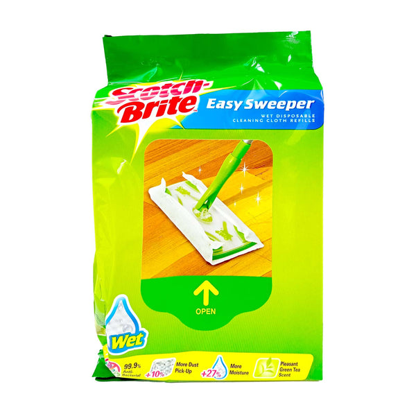 Scotch Brite Easy Sweeper Wet Wipes 20pcs/pack (highest price)