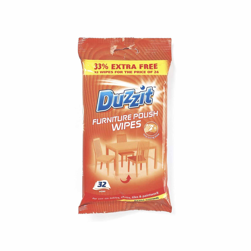 Duzzit Furniture Polish Wet Wipes 32pcs/pack